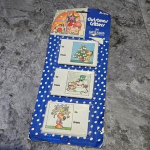 Christmas Critters 24 Count Gift Tags